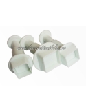 Decupatoare patrate mici | Decoratiuni Dulci