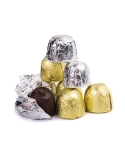 Foite din aluminiu rosu, pentru bomboane (150buc)