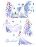 Imagine comestibila elsa frozen ii