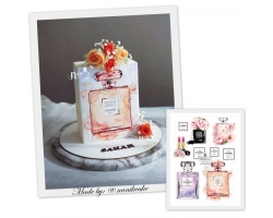 Imagine comestibila parfum si flori