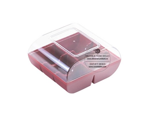 Suport cu baza grena pentru 6 macarons | macado