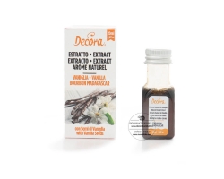 Extract de vanilie de bourbon de Madagascar, Decora