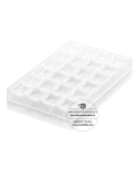 Matrita din tritan, pentru praline ondap, chocado Silikomart