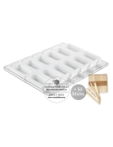 Matrita cremino prajitura pe bat / inghetata gel12 cremino, Silikomart