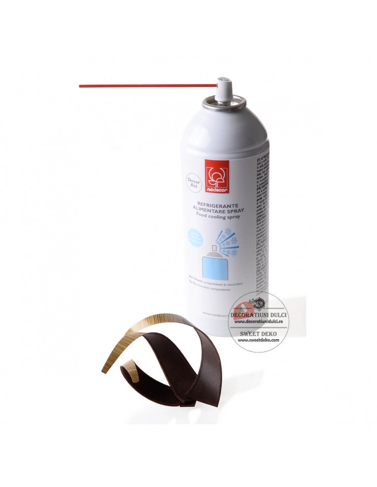 Spray cooling pentru fixare ciocolata/izomalt
