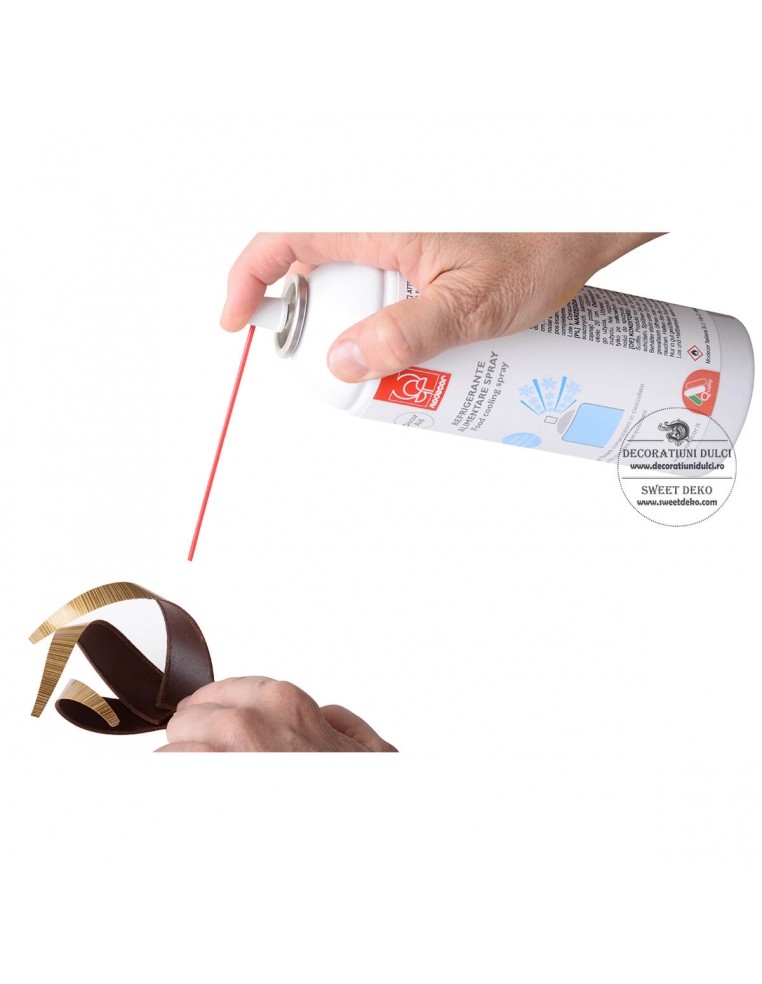 Spray cooling pentru fixare ciocolata/izomalt