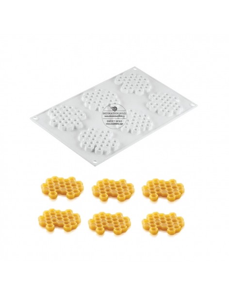 Mulaj fagure miere, miel 18 Silikomart 2