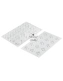 Mulaj mini fagure, miel 8 Silikomart (15 cavitati/4.5cm)