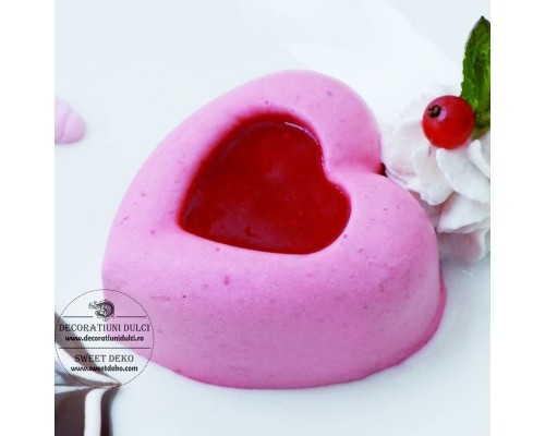 Mulaj monoportii inimioare passion, SF124 Silikomart