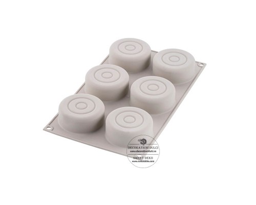 Mulaj monoportii mini color Silikomart