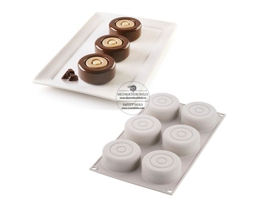 Mulaj monoportii mini color Silikomart