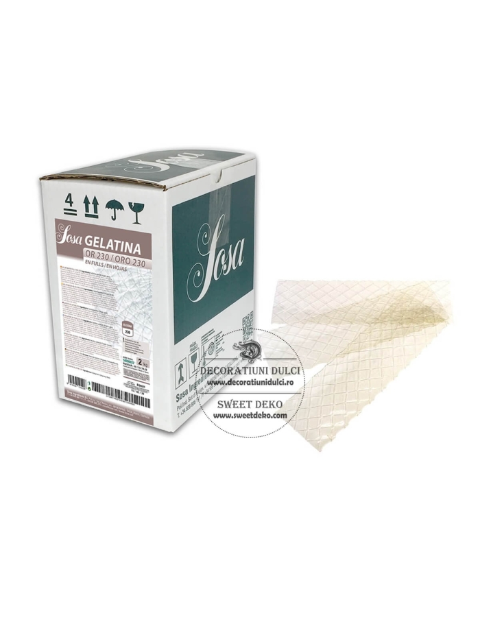 Foi de gelatina gold 230 (1kg) Sosa