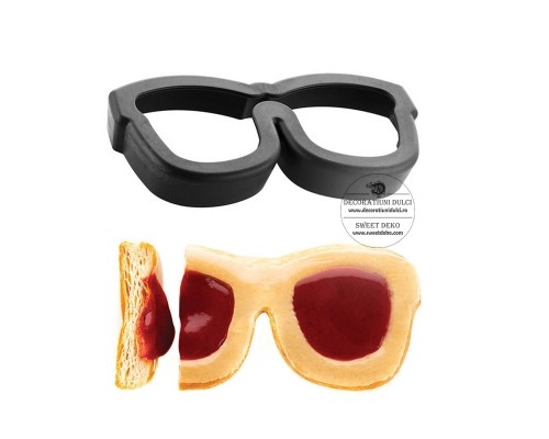 Decupator ochelari - lunettes - Silikomart