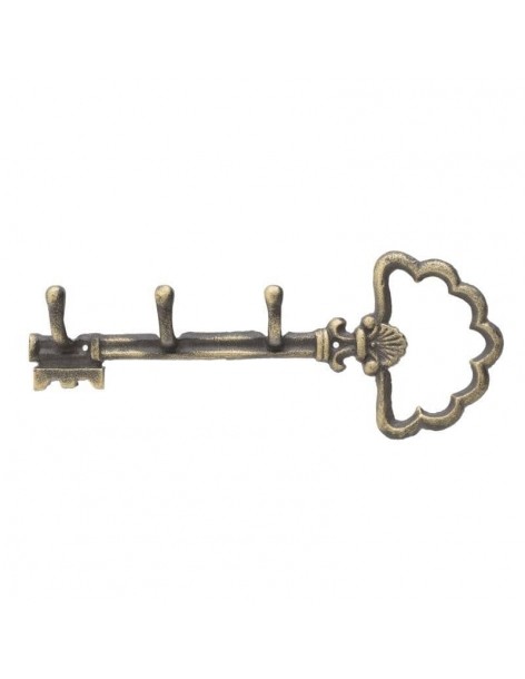 Suport chei  antique brown gold key