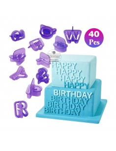 Decupatoare individuale litere, cifre si semne de punctuatie 2