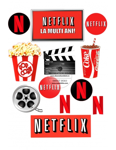 Imagine comestibila netflix lovers