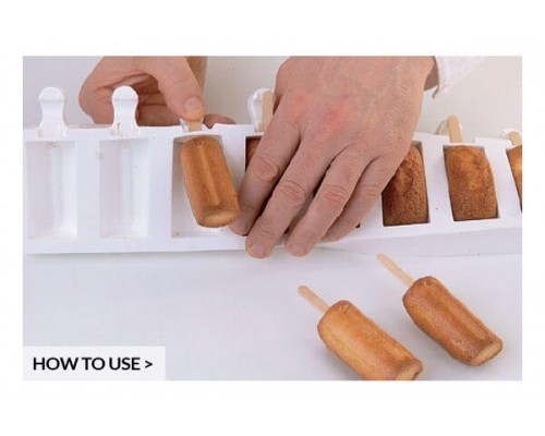 Matrita cakesicles mini chic, gel05m Silikomart professional