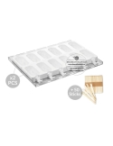 Kit delicii pe bat shock, gel11 Silikomart