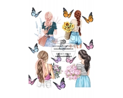 Fete si buchete - imagine comestibila