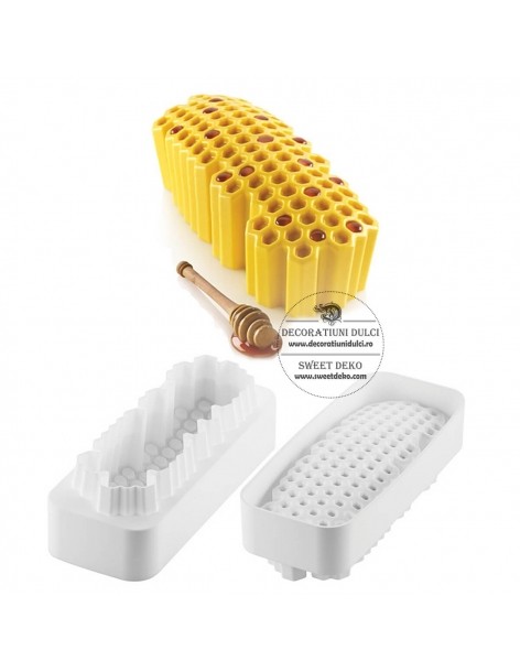 Mulaj forma tort fagure, Beehive 1100 Silikomart