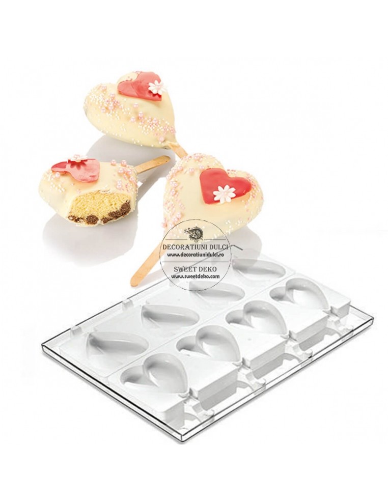 Mulaj Silikomart HEART | Decoratiuni Dulci
