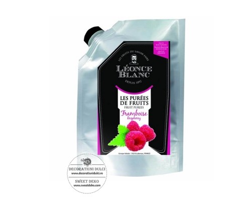 Piure pasteurizat zmeura, Raspberry Leonce Blanc