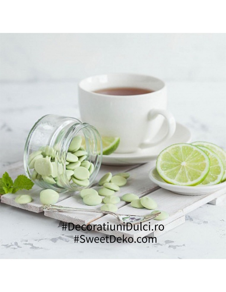 Ciocolata alba cu aroma de lamaie, Barry Callebaut