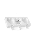 Cakesicles 3 forme Mini Heart, Gel03m Silikomart