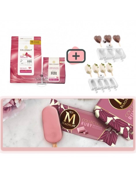 Ciocolata Ruby, ciocolata roz Callebaut
