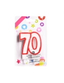Lumanare aniversara, pentru tort 70 ani