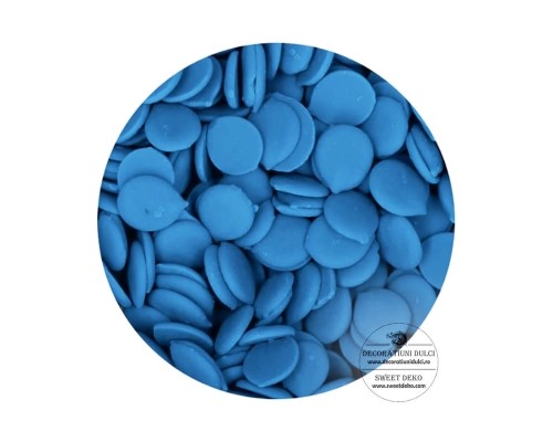 Cioco deco albastru (500gr.)