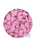 Candy melts patipact roz, aroma de capsune(500gr.)