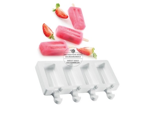 Cakesicles 4 forme mini vintage, gel10m Silikomart