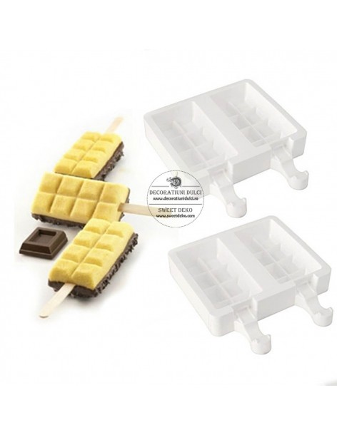 Cakesicles 4 forme Chocostick, gel02 Silikomart 2