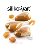 Cakesicles 4 cavitati inima, gel03 Silikomart