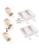 Cakesicles 4 forme tango, gel04 Silikomart