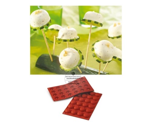 Matrita 24 cavitati pomponettes, SF009 Silikomart