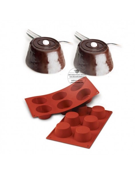 Matrita muffins medium, SF023 de la Silikomart 2