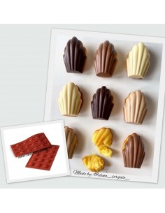 Matrita Madeleine mini n.15, SF031 Silikomart 2