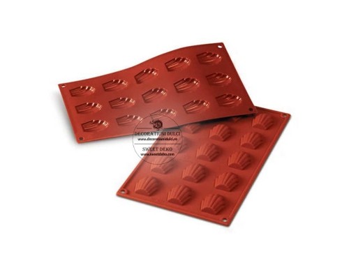 Matrita Madeleine mini n.15, SF031 Silikomart