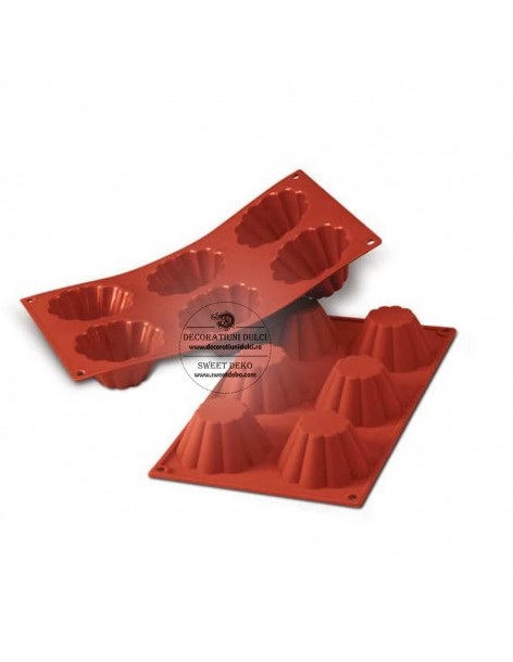 Mulaj tarte, fluted brioches n.6, SF034 Silikomart 2