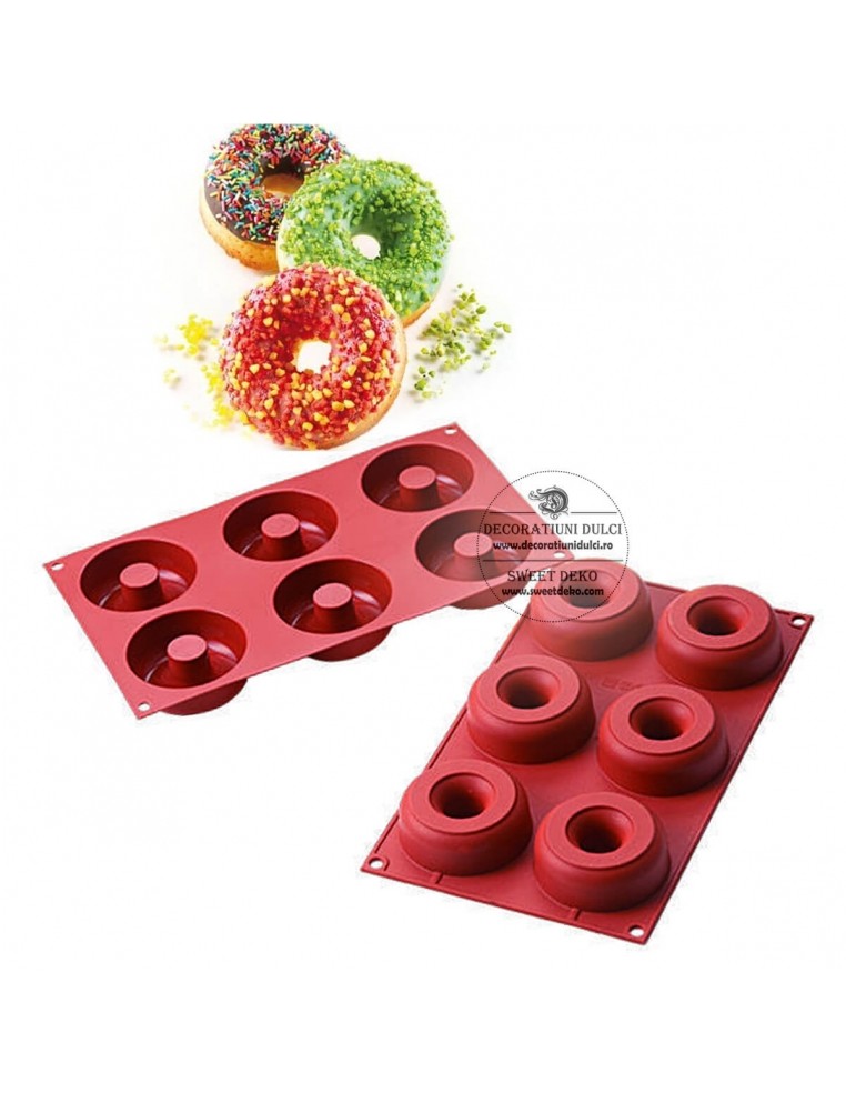 Donuts matrita Silikomart, n.6 sf170