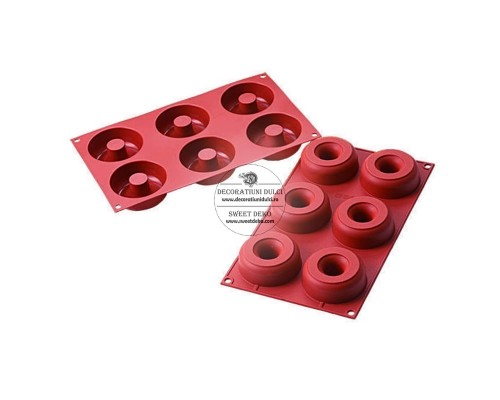 Donuts matrita Silikomart, n.6 sf170