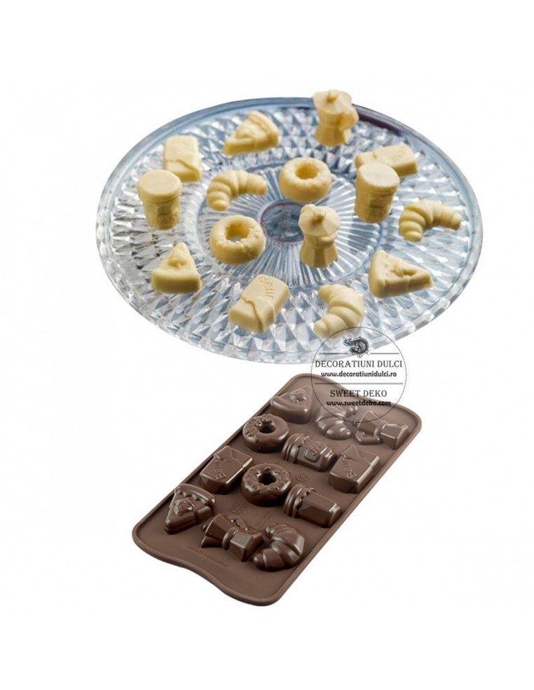 Forma silicon praline Good morning | Scg22 Silikomart