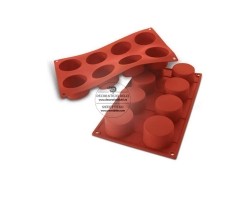 Matrita monoportii cilindrice, SF028 Cylinders Silikomart