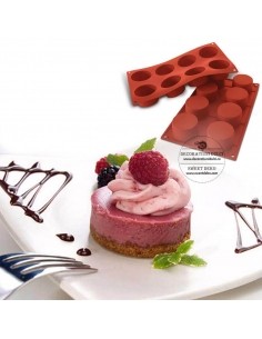 Matrita monoportii cilindrice, SF028 Cylinders Silikomart 2