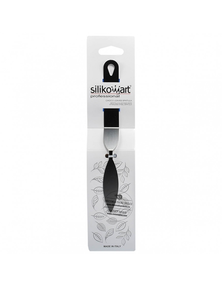 Spatula decor ciocolata, chocoleaves cls01/02 Silikomart