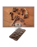 Mulaj bomboane forma chei, choco keys Scg33 Silikomart