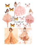 Imagine comestibila, somon dress