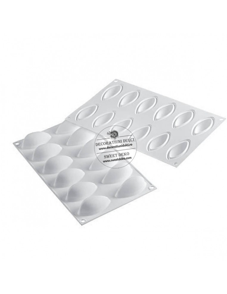 Mulaj Silikomart  Quenelle | Decoratiuni Dulci